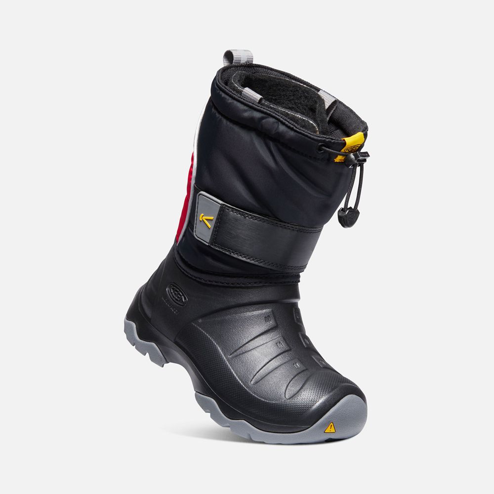 Keen Kar Botu Çocuk Siyah/Kırmızı - Lumi Ii Waterproof - Türkiye JFYC69347